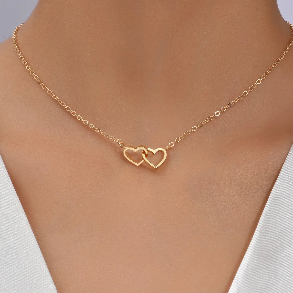 Entwined Lovers Necklace