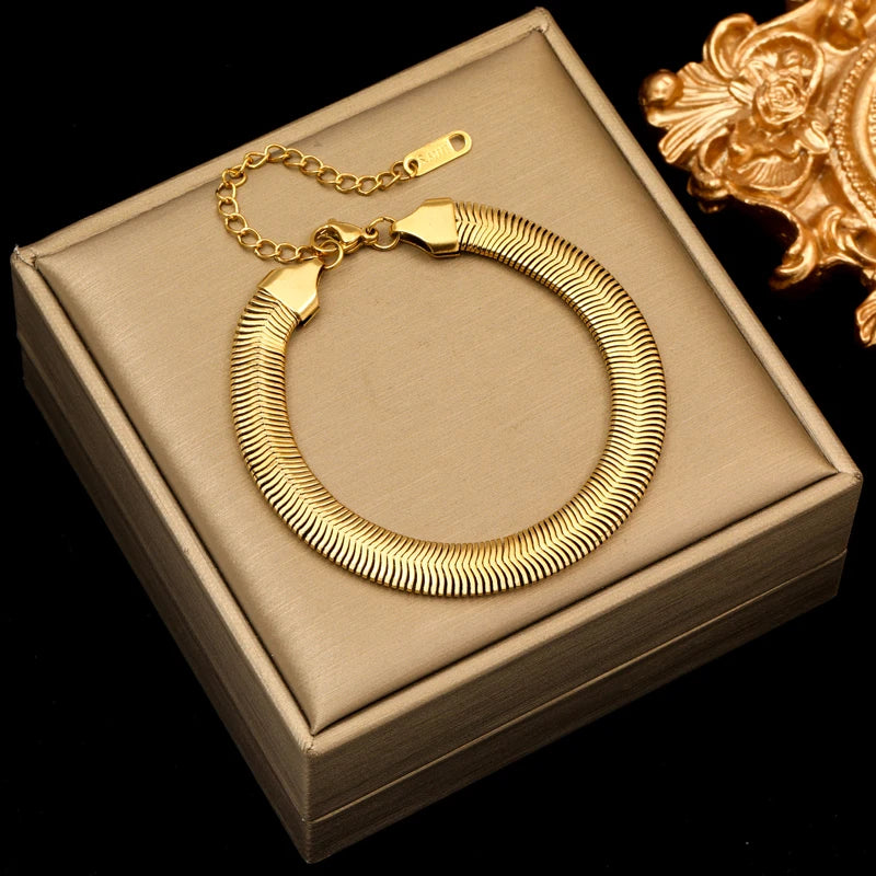 Flat Snake Bracelet